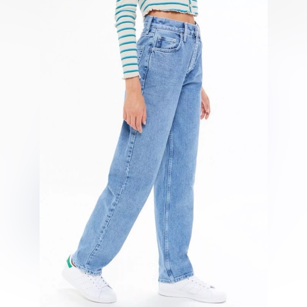 BDG Urban Outfitters High Rise Baggy Cotton Jean Women's Size 27 Lt Wash… - Picture 3 of 16